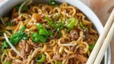 One-pan Beef Ramen Noodles