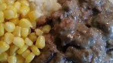 Onion Elk Roast Stroganoff