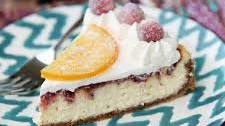 Orange Cranberry Cheesecake