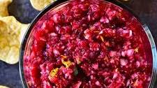 Orange Cranberry Salsa Recipe