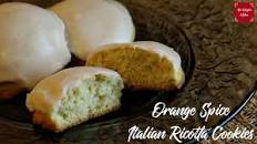 Orange Spice Italian Ricotta Cookies