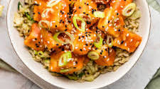 Orange Sweet and Sour Tofu