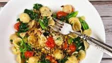 Orecchiette With Broccoli Rabe, Tomatoes, & Anchovy Breadcrumbs