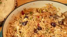 Orzo with Olives & Feta: Greek Kritharoto