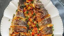 Oven Baked Mediterranean Branzino (Sea-Bass)