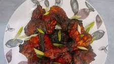 Oven Grilled Smoky BBQ Wings