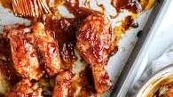 Oven-Roasted Apple Cider BBQ Chicken