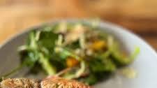 Oven roasted red mullet