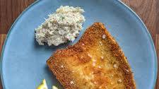 PANKO-CRUMBED GREY MULLET