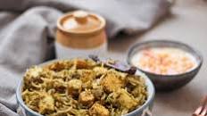 Palak Paneer Rice /Spinach Fried Rice