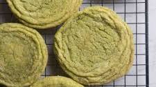 Pan-Banging Ripple Matcha Snickerdoodle Cookies