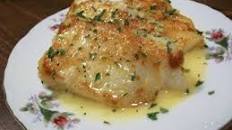 Pan Fried Fish With a Rich Lemon Butter Sauce