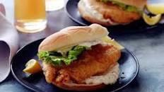 Pan Fried Tilapia Sandwich