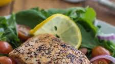 Pan Seared Lemon Pepper Salmon