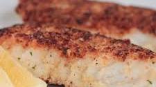 Pan Seared Parmesan Crusted Halibut