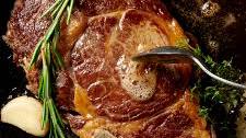 Pan-Seared Ribeye (with Garlic Butter)