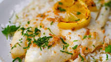 Pan-Seared Turbot with Lemon Butter Sauce