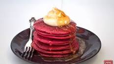 Pancakes red velvet