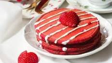 Pancakes rouge velvet