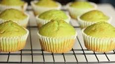 Pandan Coconut Muffins