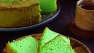 Pandan chiffon cake
