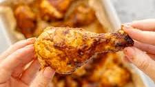 Paprika Baked Chicken Drumsticks