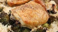 Parmesan Chicken Broccoli Rice Casserole