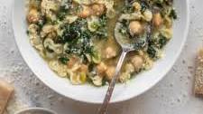 Parmesan Chickpea Soup