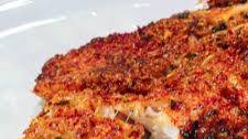Parmesan Crusted Tilapia