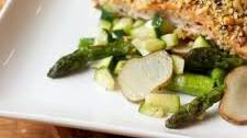 Parmesan & Pecan Crusted Salmon