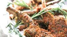 Parmesan and Herb-Crusted Lamb Chops