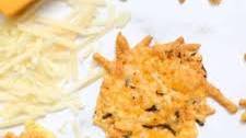 Parmesan crisps with herbs