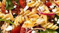 Pasta Salad with Sun Dried Tomatoes and Chicken