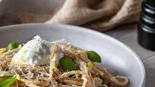 Pasta al Limone with Burrata