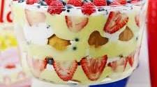 Patriotic Berry Trifle