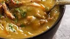 Pea and Ham Soup (slow cooker or stove)