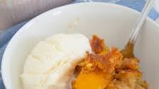 Peach Dump Cake
