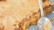 Peach Mango Cobbler