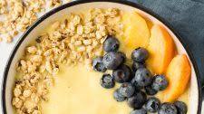 Peach Mango Smoothie Bowl