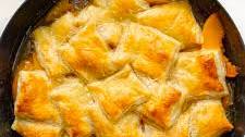 Peach Puff Pastry Bake