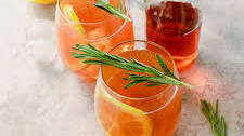 Peach Tea Sparkling Mocktail