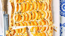 Peach, Thyme and Ricotta Galette
