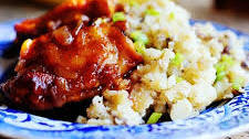 Peach-Whiskey Barbecue Chicken