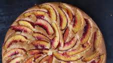 Peach and Almond Olive Oil Cake