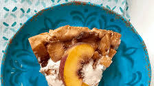 Peaches 'n Cream Pie {Vegan/Paleo}