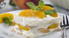 Peachy Keen Icebox Cake