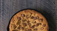 Peanut Butter Cup Skillet Cookie