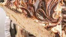 Peanut Butter Fudge Swirl Pie