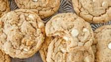 Peanut Butter White Chocolate Chip Cookies