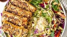 Peanut Noodle Salad with Sesame Tofu